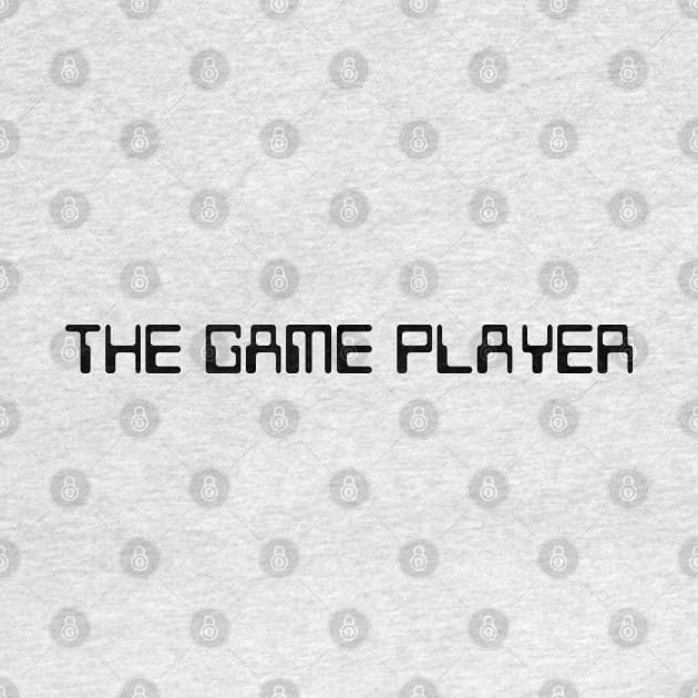 The Game Player BLACK by old_school_designs